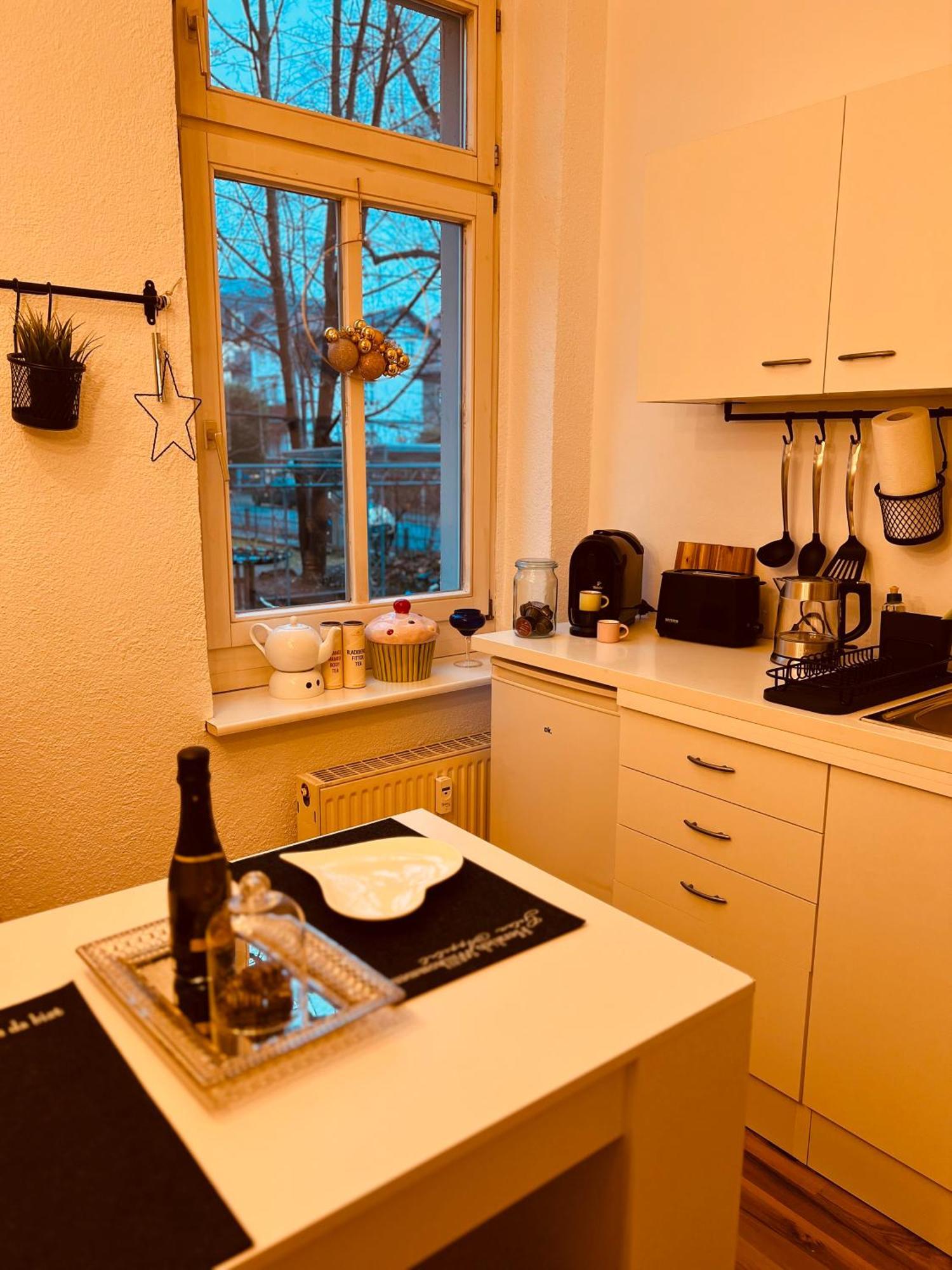 Charmante Ferienwohnung In Dresden Striesen - Frau Pie Appartement Bagian luar foto